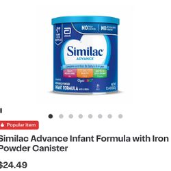 Similac Fomula The Blue And Yellow