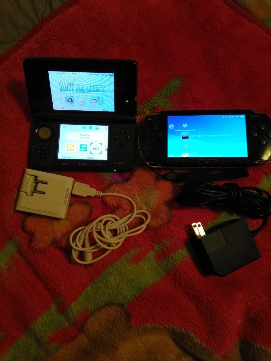 Zelda Edition Nintendo 3DS and PSP + 21 games and movies!!!!!