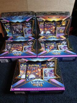 Pokémon Tcg: Shining Fates Mad Party Pin Collection Lot 
