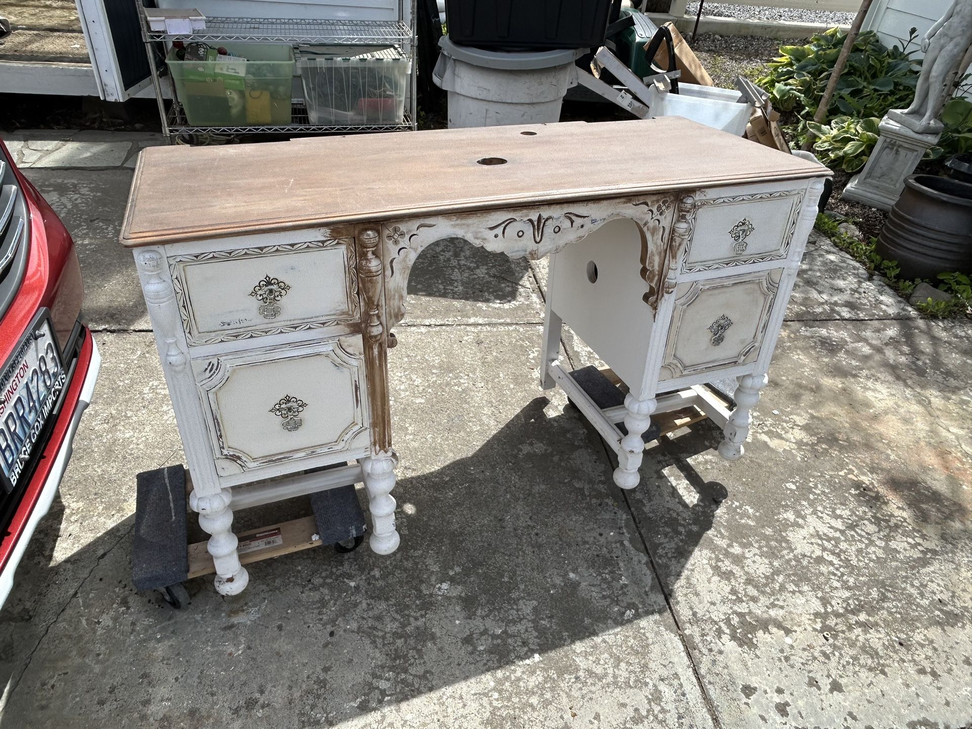 Antique vanity