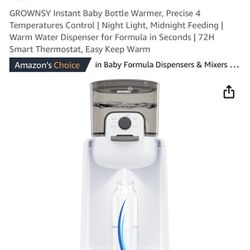 Grownsy  Baby Water Warmer Dispenser 