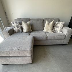 Free Delivery Sectional Sofa Couch Reversable