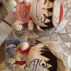 Brand New One-piece Plushies $15 Each
