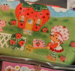 Strawberry Shortcake travel Case with pouch