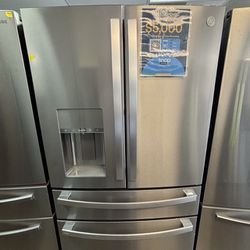 GE 27.9-Cu Ft French Door Refrigerator 