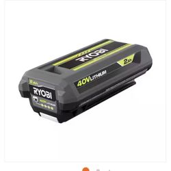 Ryobi 40v 2ah Battery And Fast Charger 