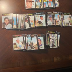 1971  180 Card Baseball Card Lot !! Fair Condition 