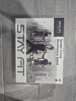 VIVILIFE Spider Cross Resistance Band Fitness System