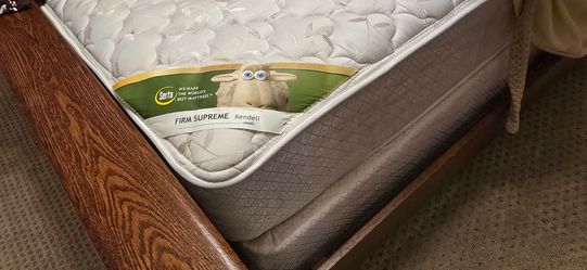 Serta queen mattress firm top