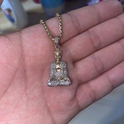 Buddha Diamond Pendant 
