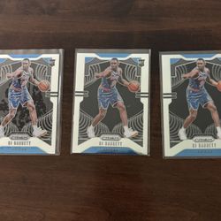 2019-20 Panini Prizm RJ Barrett RC Rookie Card LOT of 3