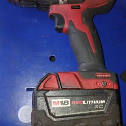 Milwaukee M18  Drill Plus XlC High Out Batt $50