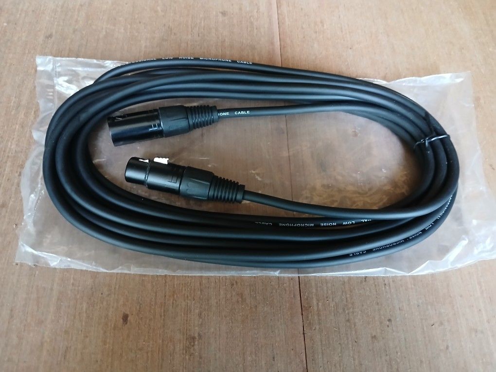 Brand New XLR Mic Cable, Several Available