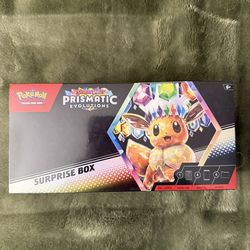 Pokemon TCG Prismatic Evolutions Surprise Box
