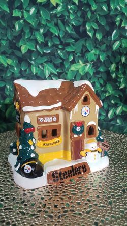 Pittsburgh Steelers NFL Holiday Village House Forever Christmas Collection