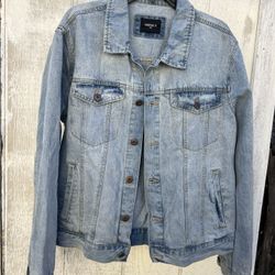 Forever 21 Denim Jacket Men size Large