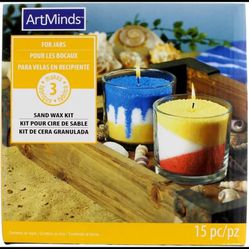 ArtMinds: Sand Wax Candle Kit by Make Market®--Makes 3 candles