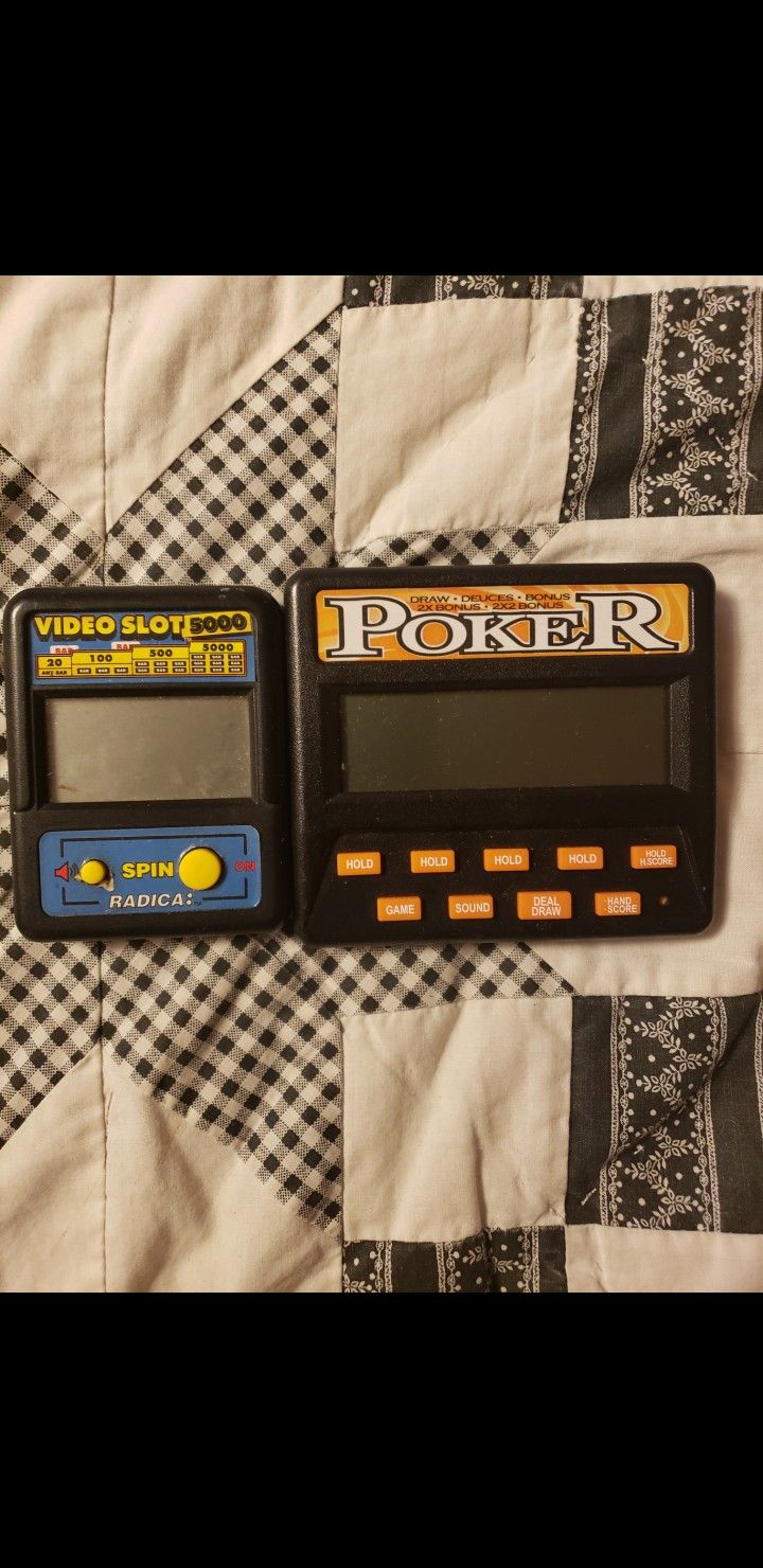 2 Hand Held CASINO Games