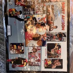1993 Davey Allison (#28) Press Pass Photo Board NASCAR Limited Print 