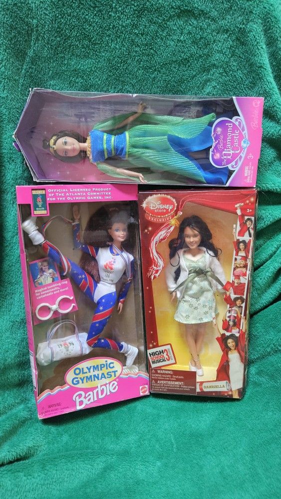 3 Collectable Barbie Dolls $15 OBO for All 3