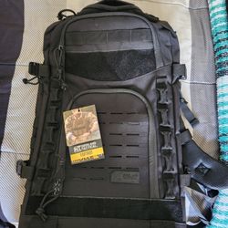 Brand New With Tags Highland Tactical Foxtrot Black Backpack