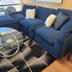 New Offer! Sky Blue Sectional