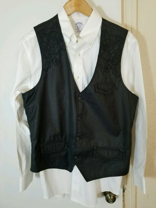 Pop Icon Clothing Designed Vest, Excellent Condition