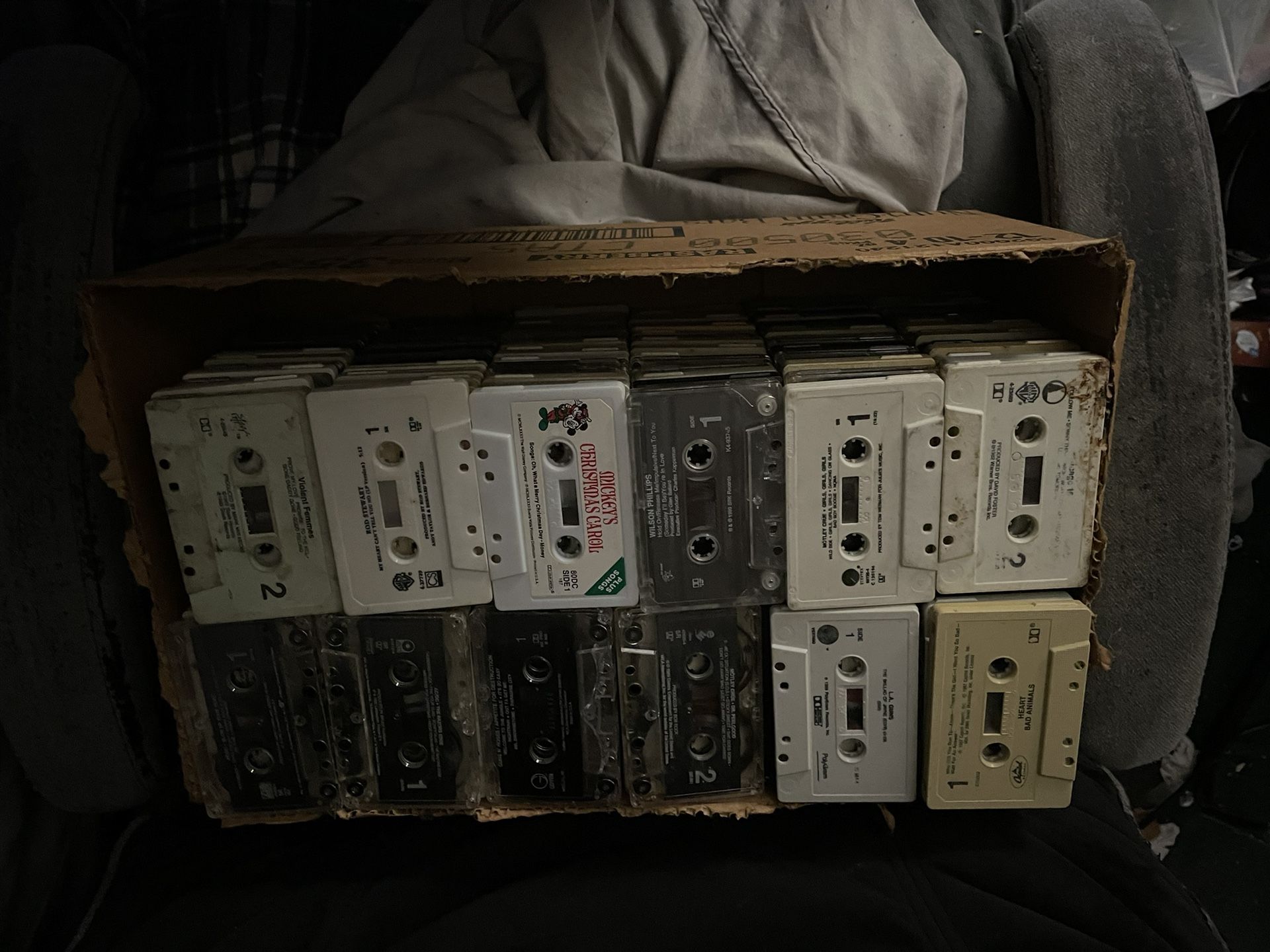 Box Of Cassette Tape
