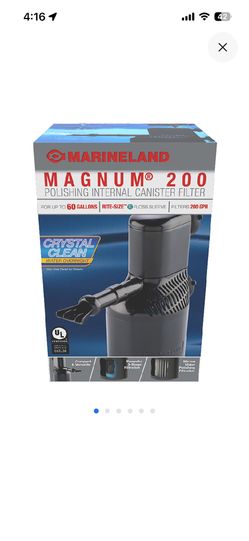 NOT FREE ! Make An Offer!!! Brand New Marine Land Polishing Canister. 
