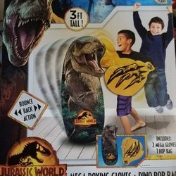 Jurassic World Dominion Mega Boxing Gloves And Bop Bag