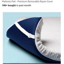 Short Queen 3” Foam Mattress Topper 