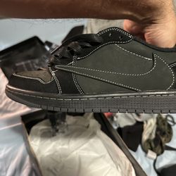 Travis Scott AJ1 Low “black Phantom”