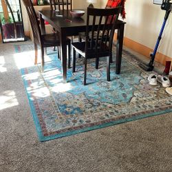 Blue Area Rug 