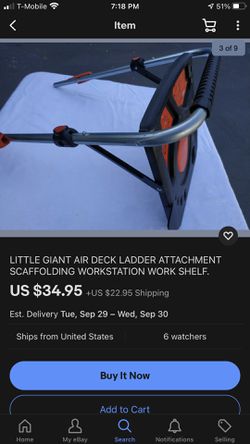 Little Giant Air Deck Attachment