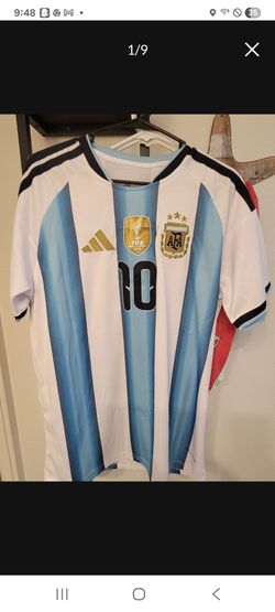 Argentina  Messi  embroidered Adidas and  symbol