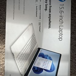 HP 15.6” Silver Laptop- Touchscreen
