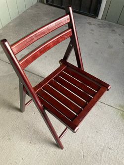 folding wood chairs