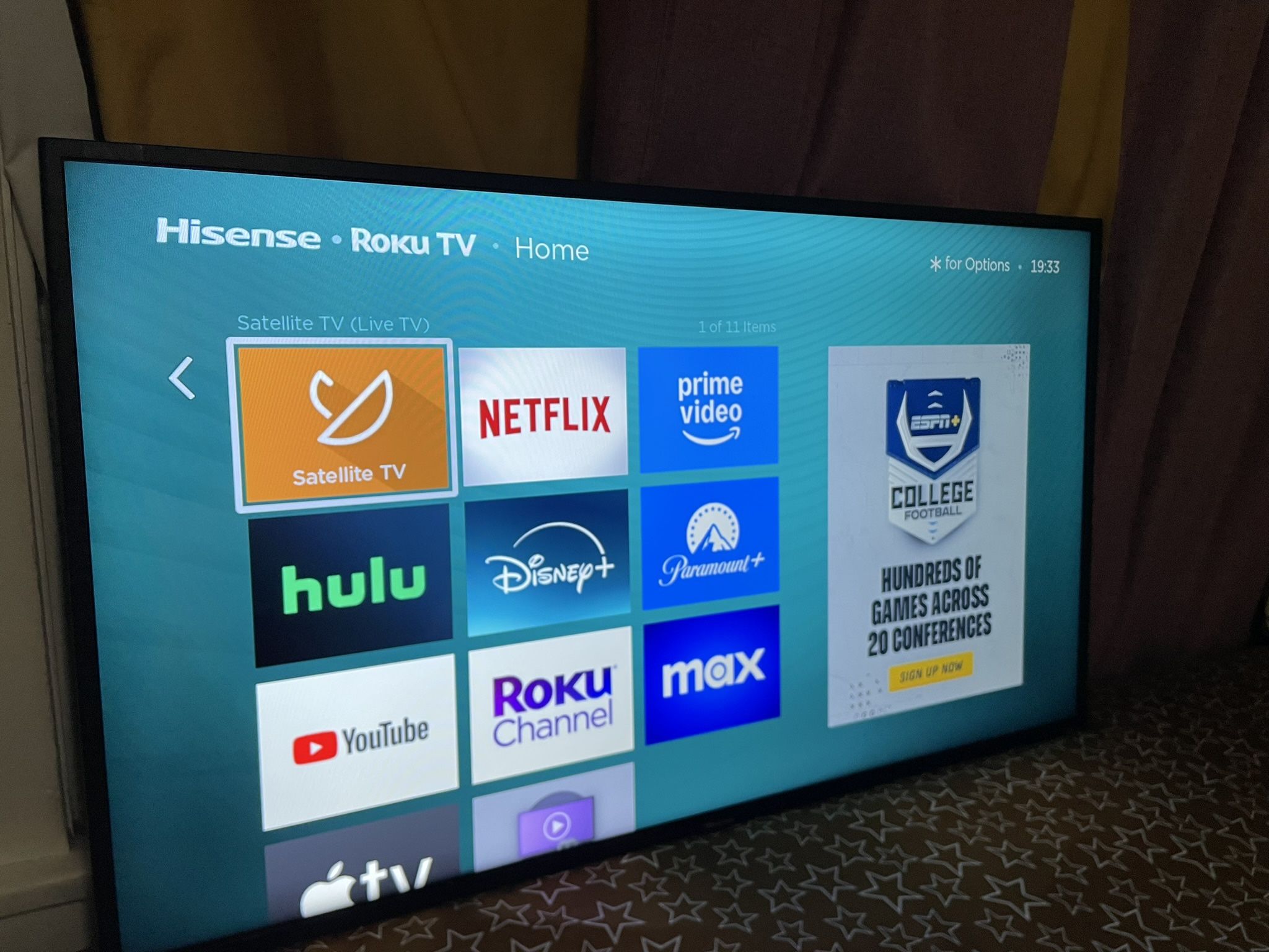 Hisense 43 inch tv