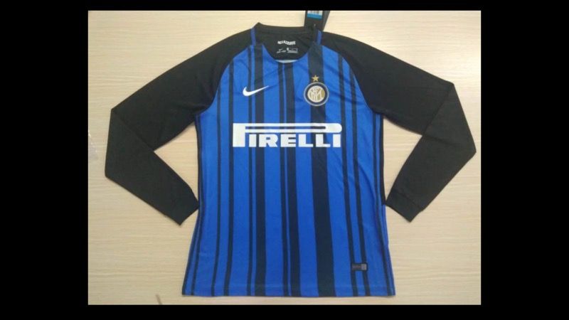 Inter Milan home 17-18 LONG SLEEVES