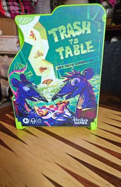 Hasbro Gaming Trash to Table game