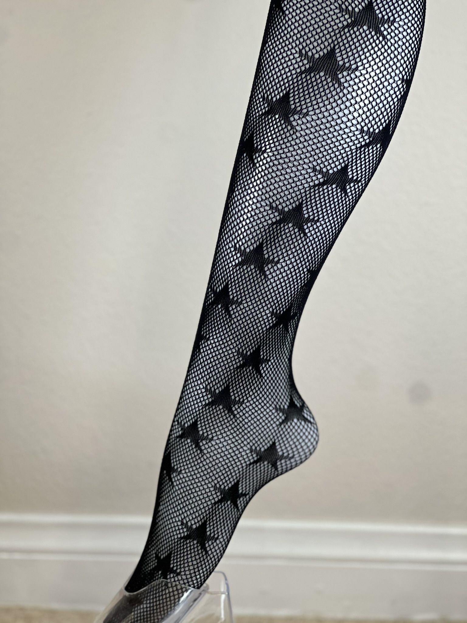 Sexy Star Fishnet Stocking- Elegant High-Waist Tights