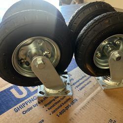 8x3 Casters Set