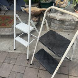 2 Steps Ladders $20 Each.