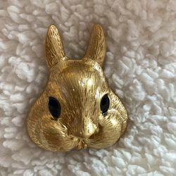 Bunny Brooch Pin 