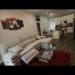 Sectional Recliner Couch