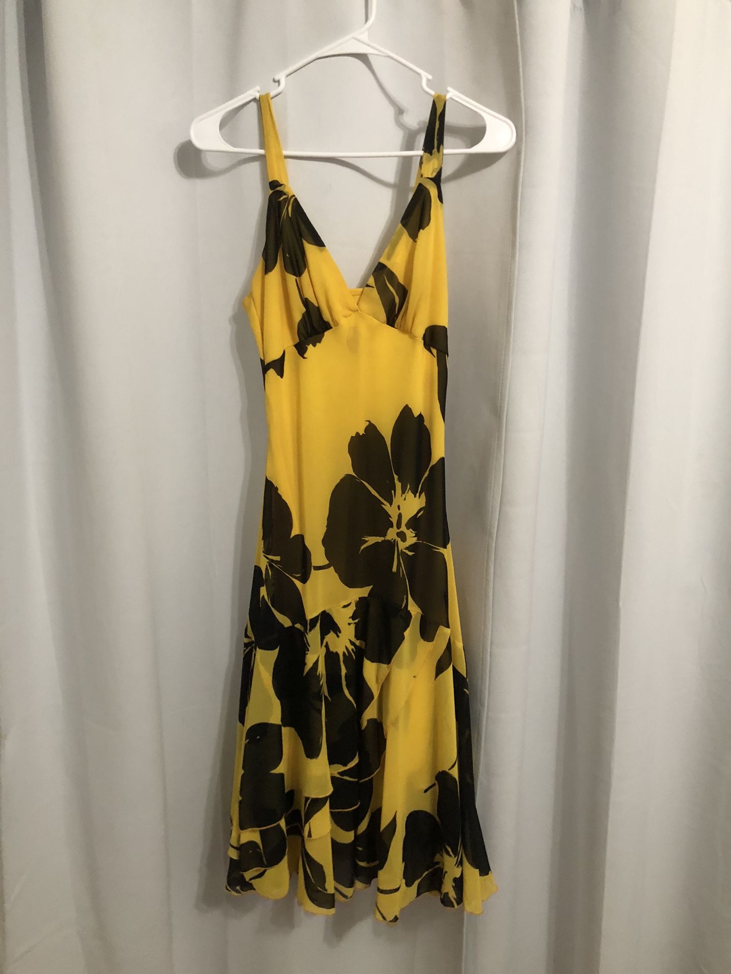 Yellow Hawaiian Dress 