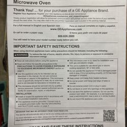 Microwave “BRAND NEW STILL IN BOX 150$”