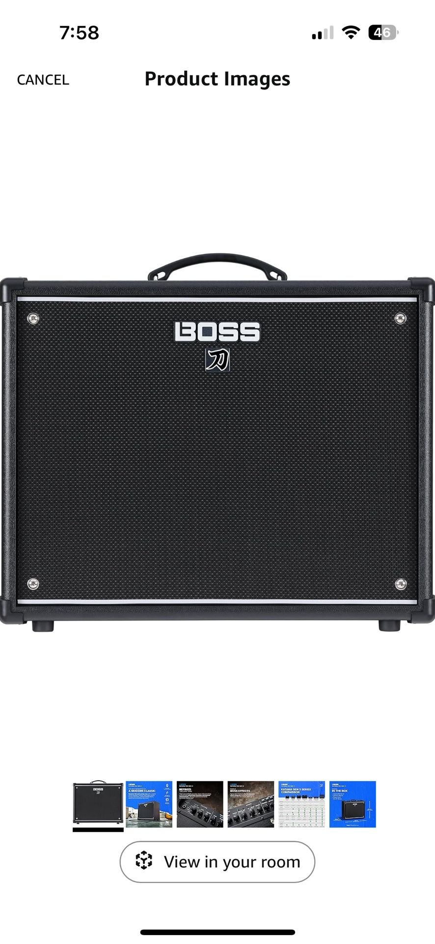 Katana-100 Gen 3 100-watt 1 x 12-inch Combo Amplifier