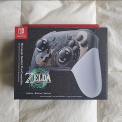 Nintendo Switch Pro Controller Zelda Tears Of The Kingdom NEW