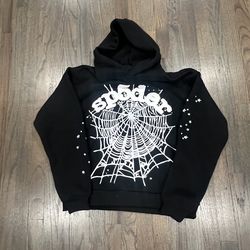 Sp5der OG Web Hoodie/Black
